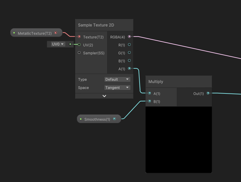 UnityShaderGraphSmoothness